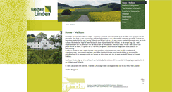 Desktop Screenshot of gasthauslinden.nl